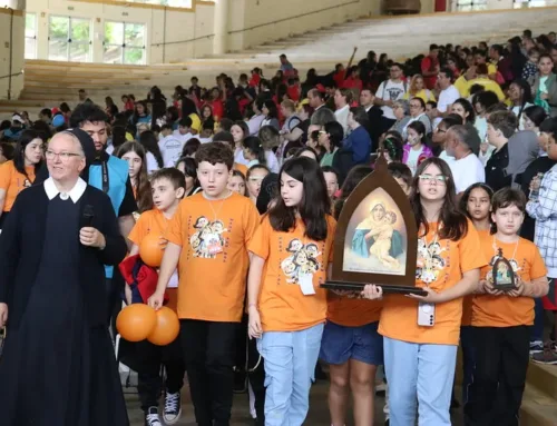 Infantojuvenil reúne crianças no Santuário em dia de fé, alegria e missão