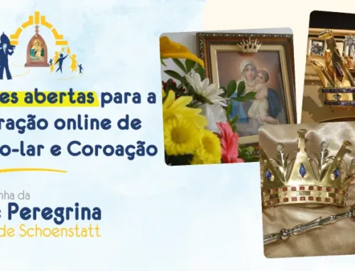 Inscrições abertas! Preparação online para Santuário-lar e Coroação