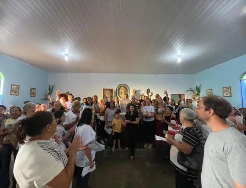 “Tu vens apressada, estás a caminho”